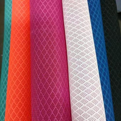 sandwich air mesh with rhombus diamond texture